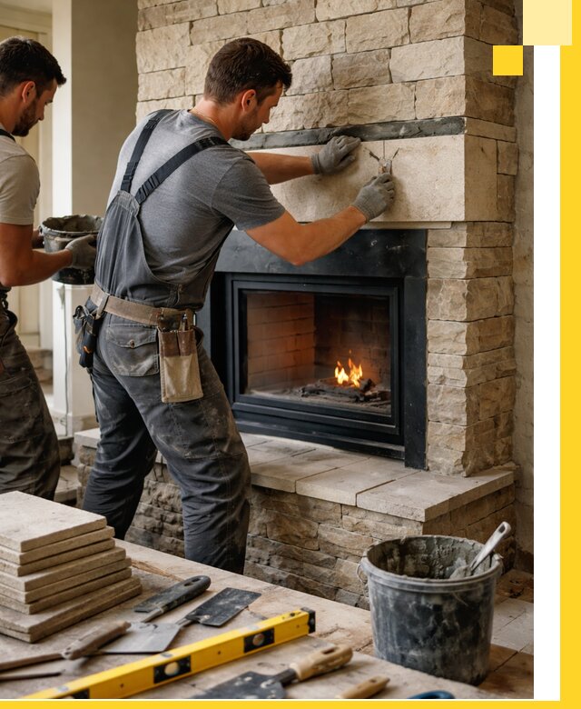 Проектирование и установка открытых каминов в Балтийске