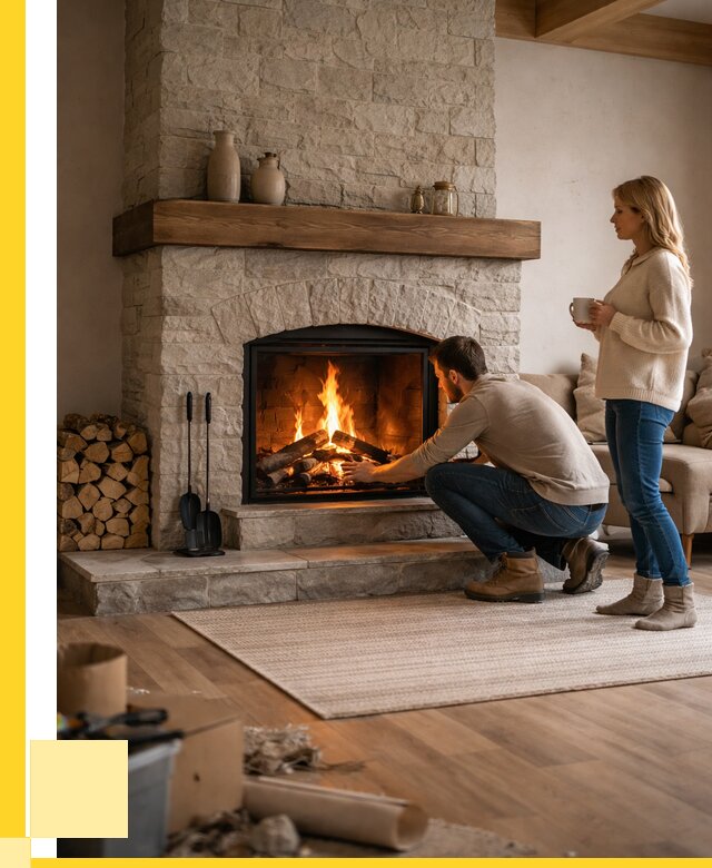 Камины для загородного дома в Балтийске от 356825 р., ЭриданБлт