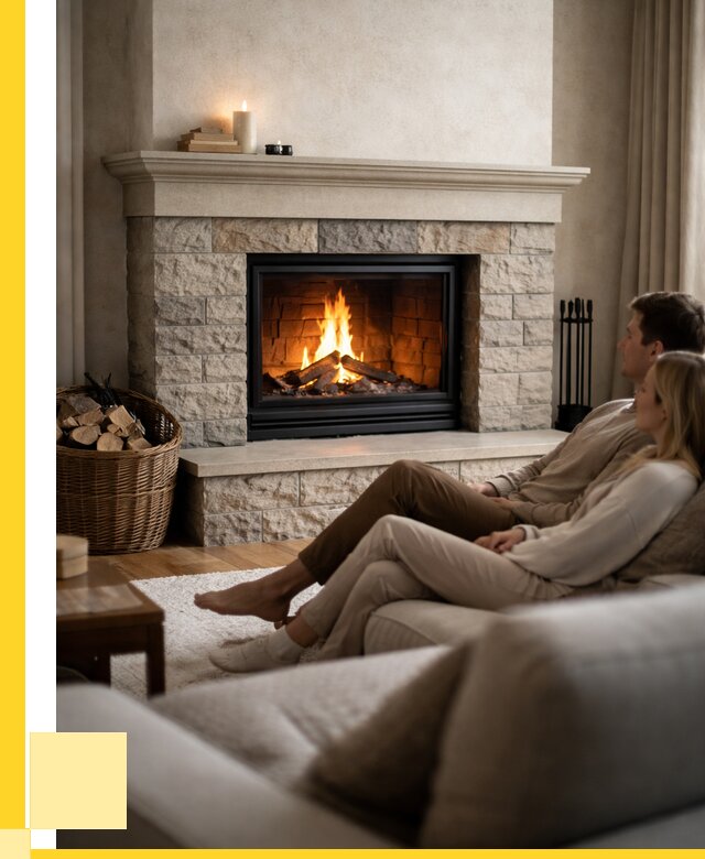 Камины в частном доме под ключ в Балтийске от 203900 р. | ЭриданБлт