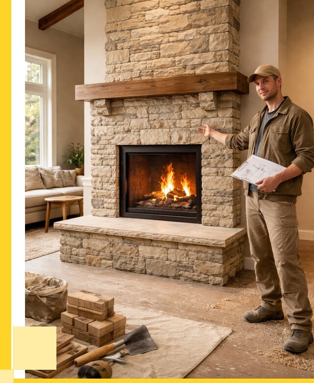 Камины под ключ в Балтийске от 183510 р. | ЭриданБлт — установка