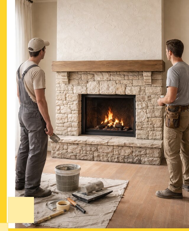 Отделка каминов в Балтийске от 6627 р. под ключ | ЭриданБлт