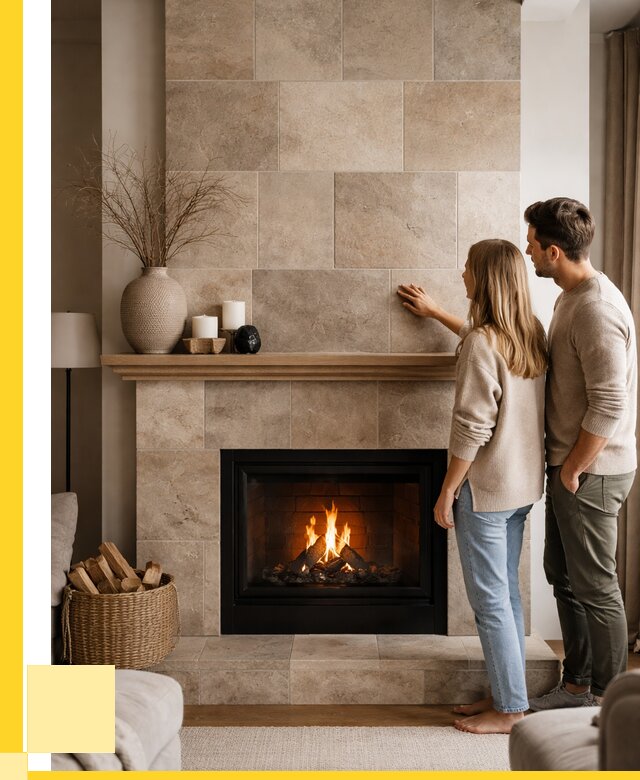 Облицовка каминов керамогранитом в Балтийске от 4588 р. | ЭриданБлт