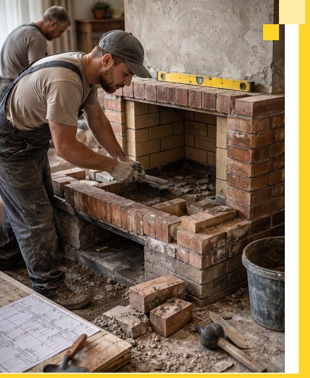 Изготовление и установка каминопечей под ключ в Балтийске