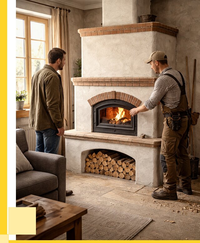 Печи камины в Балтийске: кирпичные, изразцовые от 61170 р. | ЭриданБлт