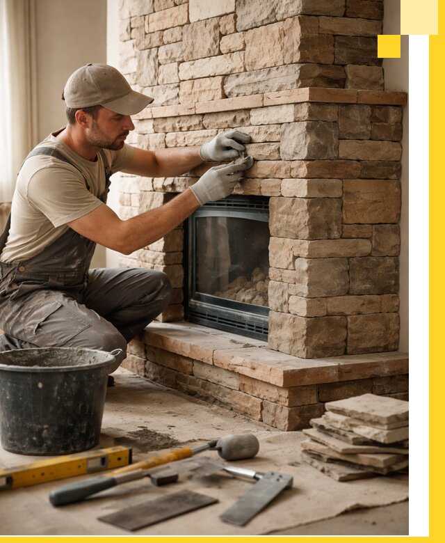 Проектирование и установка печей-каминов под ключ в Балтийске