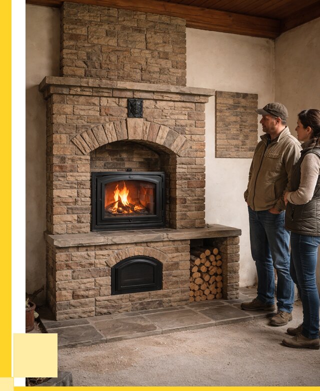 Кирпичная печь под ключ в Балтийске от 152925 р. | ЭриданБлт