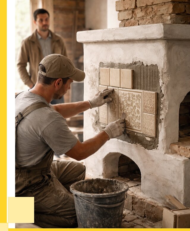 Отделка печей и банных печей в Балтийске от 35683 р. | ЭриданБлт