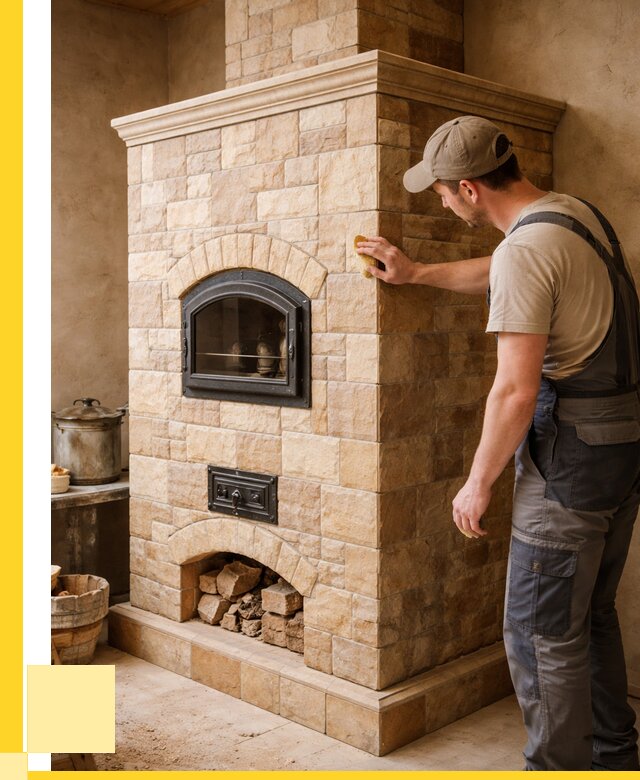 Облицовка печей в Балтийске от 4588 р. под ключ | ЭриданБлт