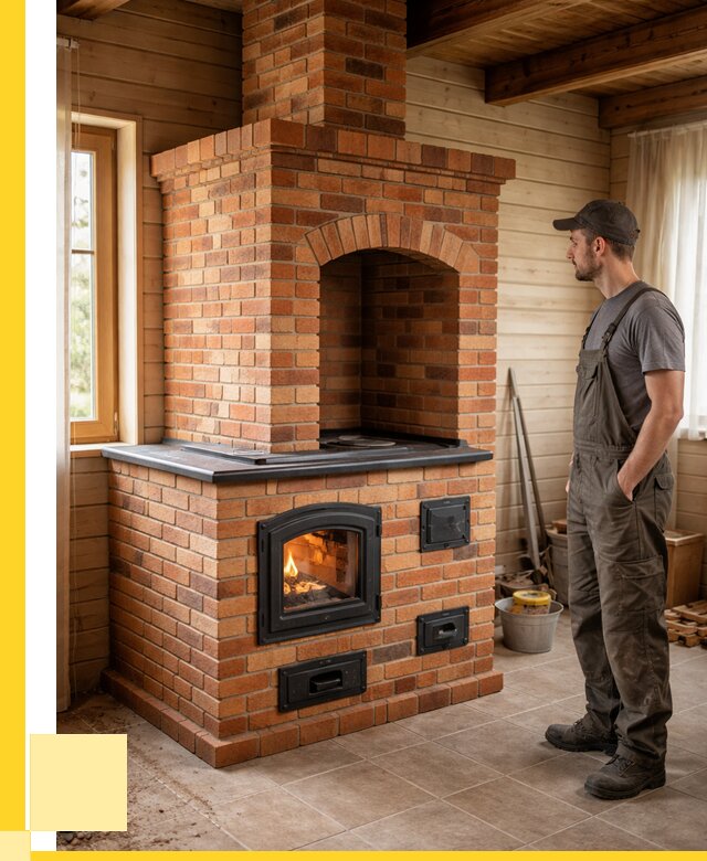 Кирпичные печи в Балтийске: купить от 152925 р. | ЭриданБлт