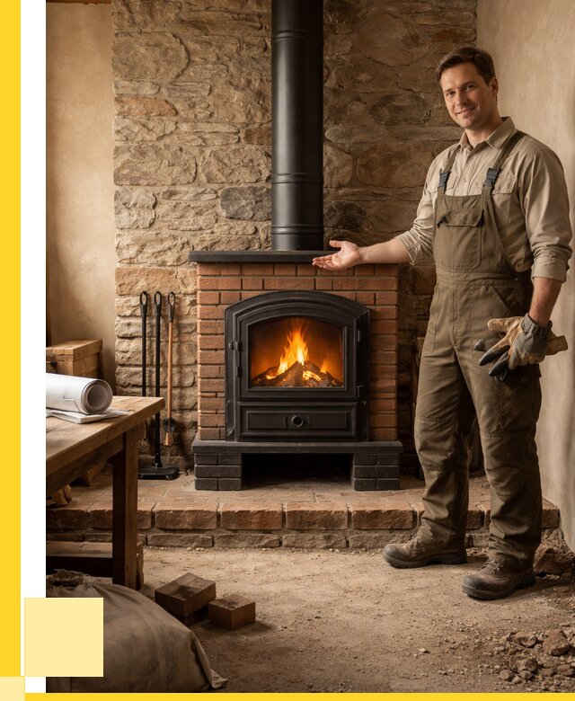 Печи отопительные из кирпича в Балтийске от 81560 р., ЭриданБлт