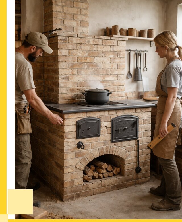 Варочно отопительные печи в Балтийске от 91755 р. | ЭриданБлт