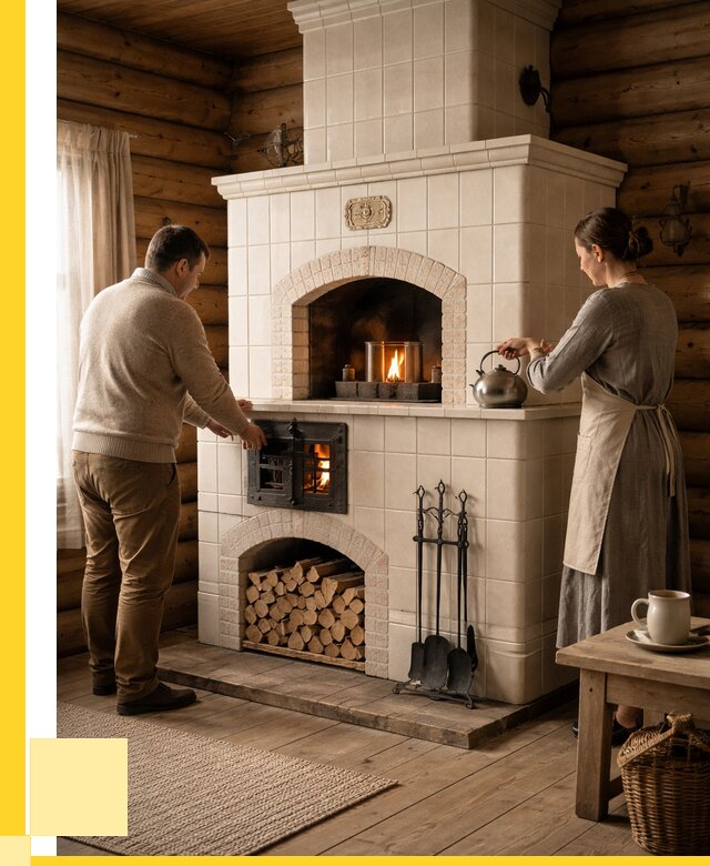 Русские печи в Балтийске: установка от 152925 р. ЭриданБлт