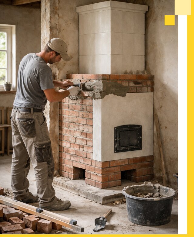 Изготовление и установка печей-голландок под ключ в Балтийске