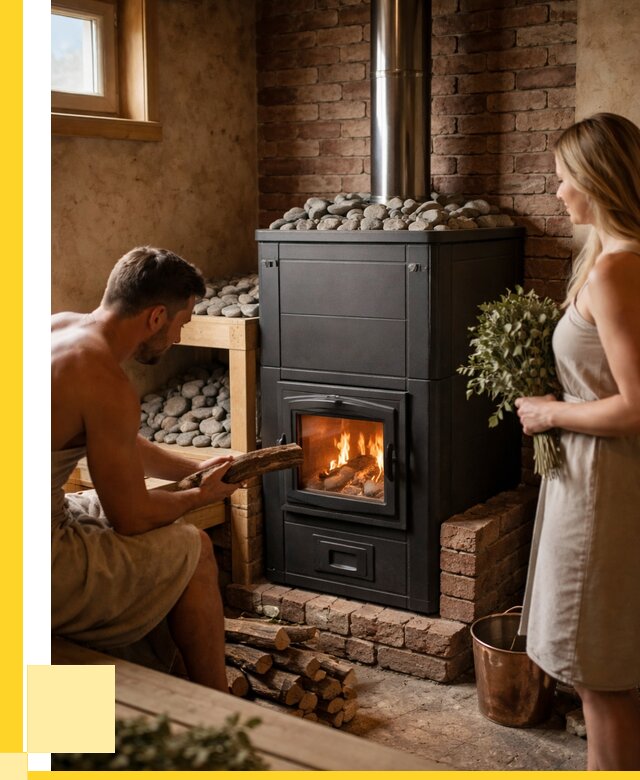 Кирпичная печь для бани на заказ в Балтийске от 56073 р. | ЭриданБлт