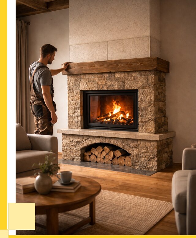 Печи камины для дома под ключ в Балтийске от 56073 р. | ЭриданБлт