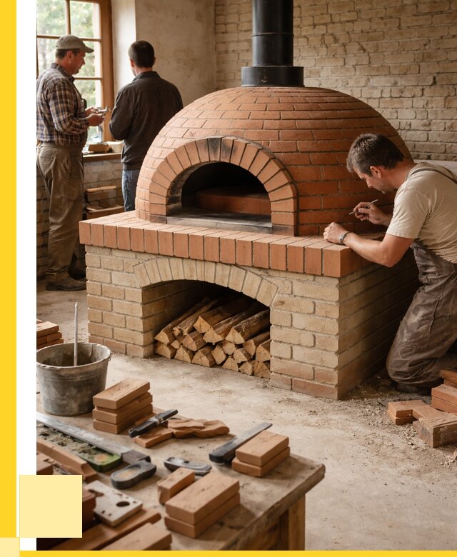 Помпейская печь дровяная для пиццы в Балтийске | ЭриданБлт от 203900 р.