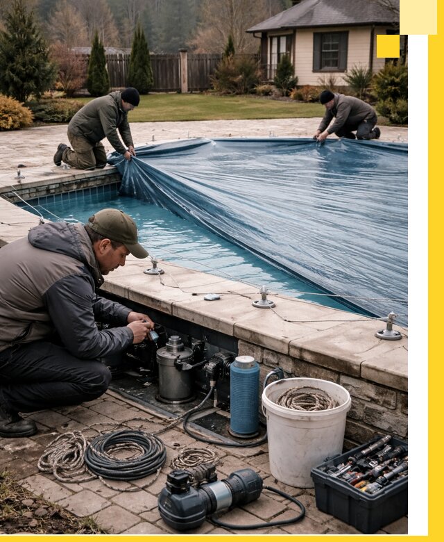 Консервация бассейнов в Балтийске: подготовка к длительному хранению