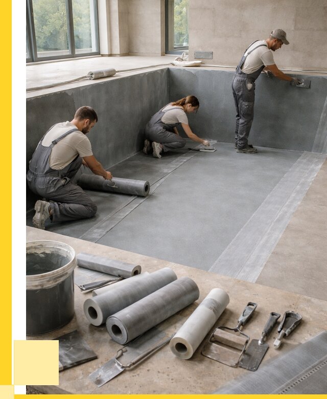 Гидроизоляция бассейнов в Балтийске от 2039 р., ЭриданБлт