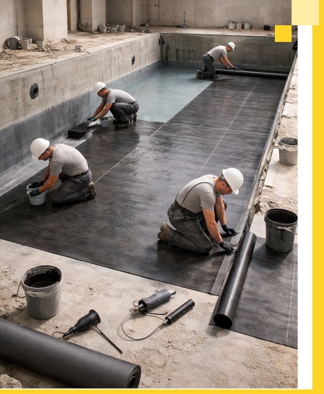 Профессиональная гидроизоляция бассейнов и чаш в Балтийске под ключ