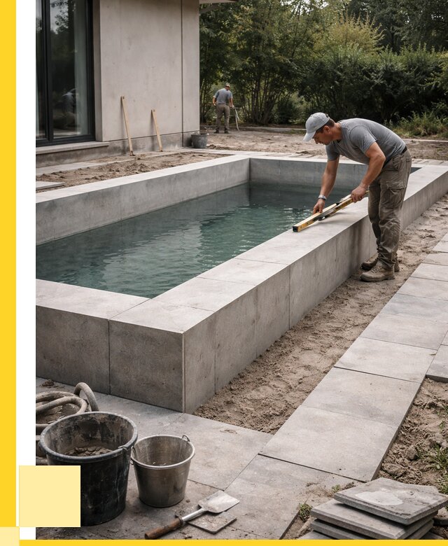 Строительство бетонного бассейна в Балтийске от 1223400 р. | ЭриданБлт