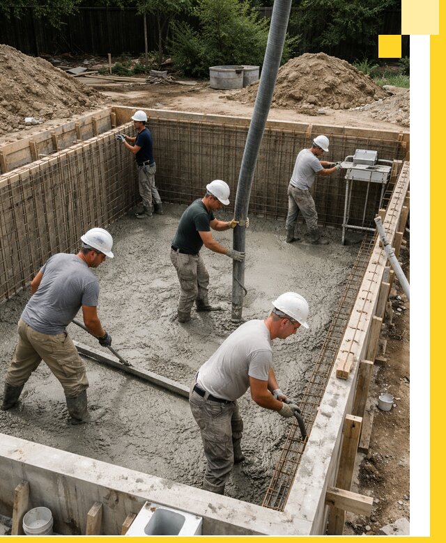 Строительство бетонных бассейнов под ключ в Балтийске