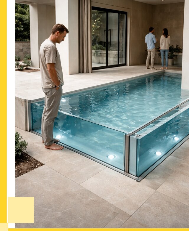 Стеклянные бассейны в Балтийске от 1223400 р. | ЭриданБлт — мозаика