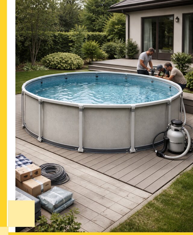 Купить каркасные бассейны в Балтийске от 45878 р. | ЭриданБлт