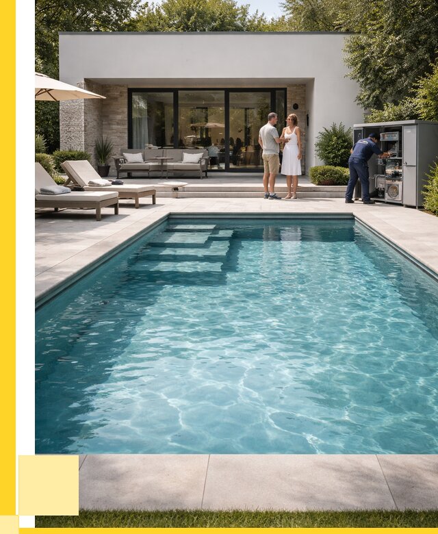 Бассейн в доме в Балтийске под ключ от 1223400 р. | ЭриданБлт