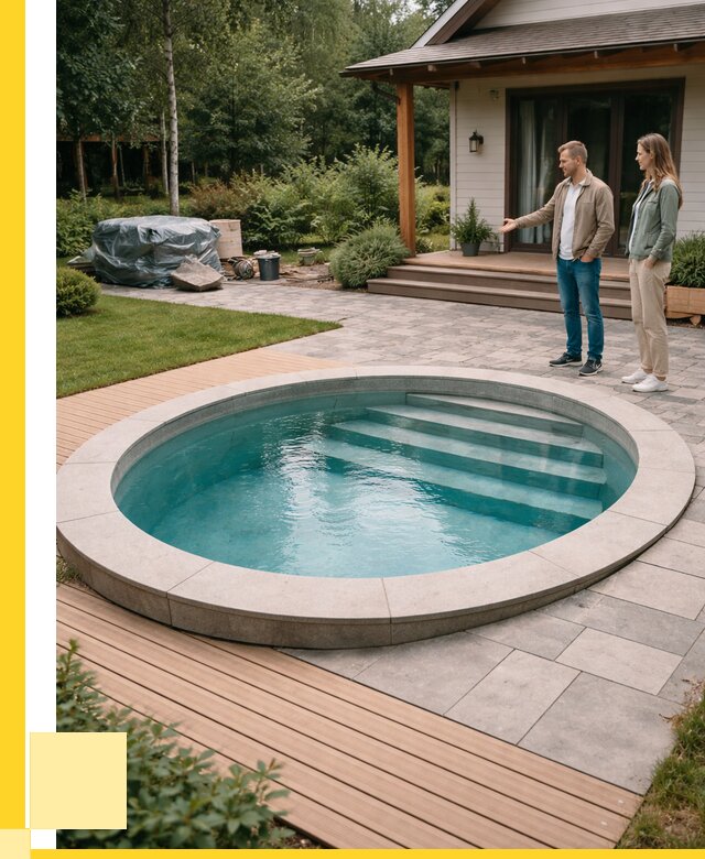 Бассейн на даче под ключ в Балтийске от 203900 р., ЭриданБлт