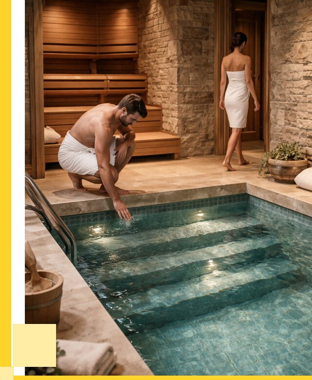 Сауна с бассейном под ключ в Балтийске от 122340 р., ЭриданБлт