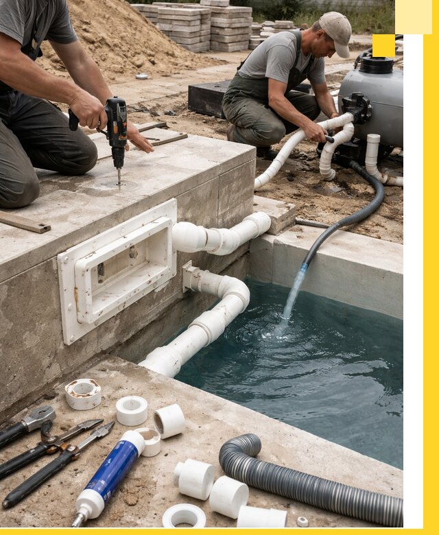 Строительство скиммерных бассейнов под ключ в Балтийске