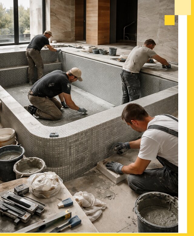 Строительство и установка СПА бассейнов под ключ в Балтийске