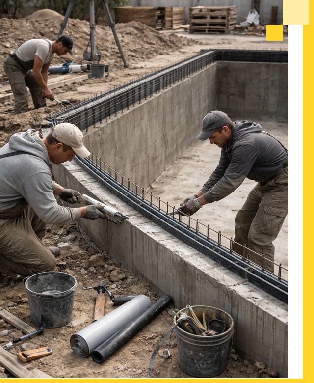 Качественный монтаж чаши бассейна в Балтийске под ключ с гарантией