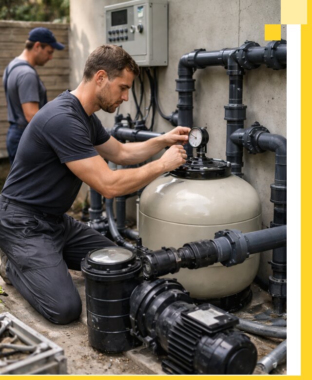 Поставка и монтаж фильтровального оборудования для бассейнов в Балтийске