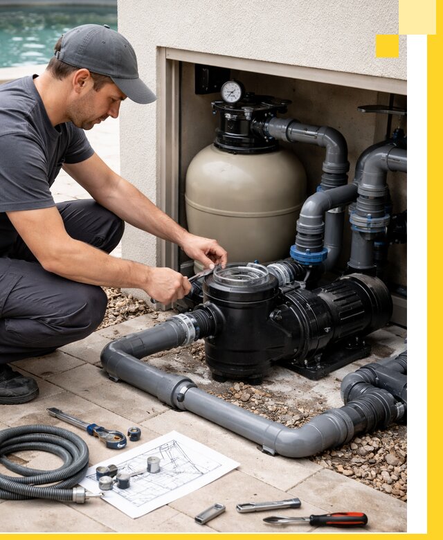 Поставка, монтаж и сервис насосов для бассейнов в Балтийске