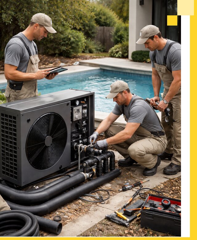 Проектирование и установка тепловых насосов для бассейнов в Балтийске