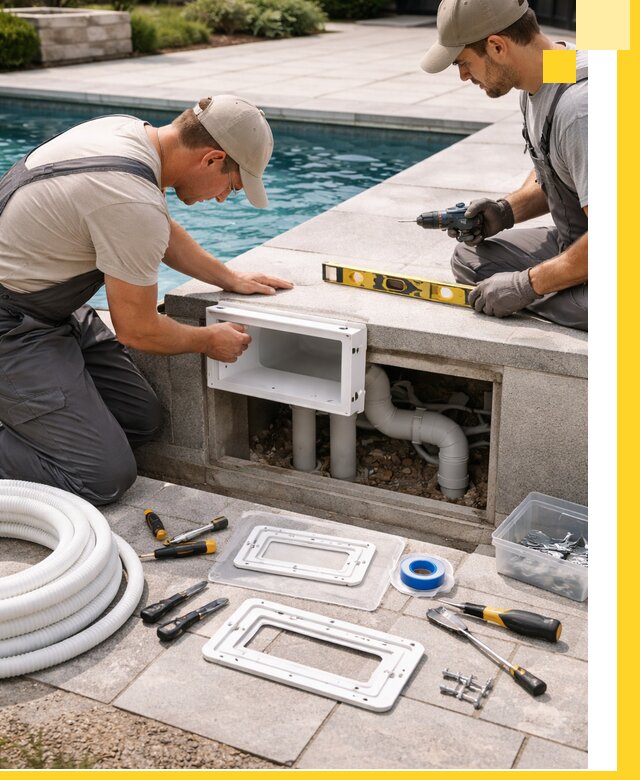 Поставка и установка скиммеров для бассейнов в Балтийске