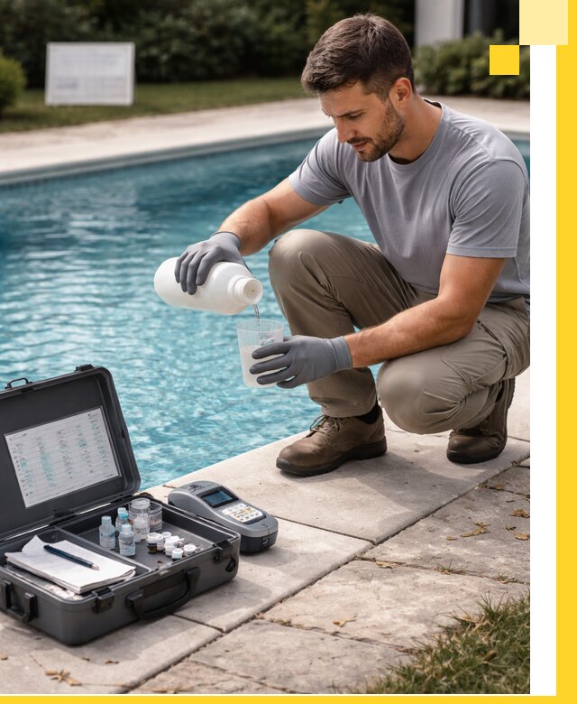 Профессиональная дезинфекция воды в бассейне в Балтийске