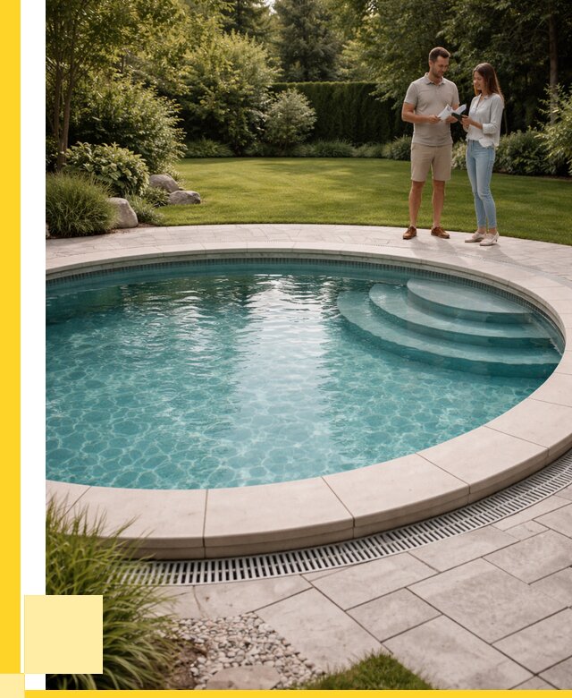 Круглые каркасные бассейны купить в Балтийске от 254875 р. | ЭриданБлт