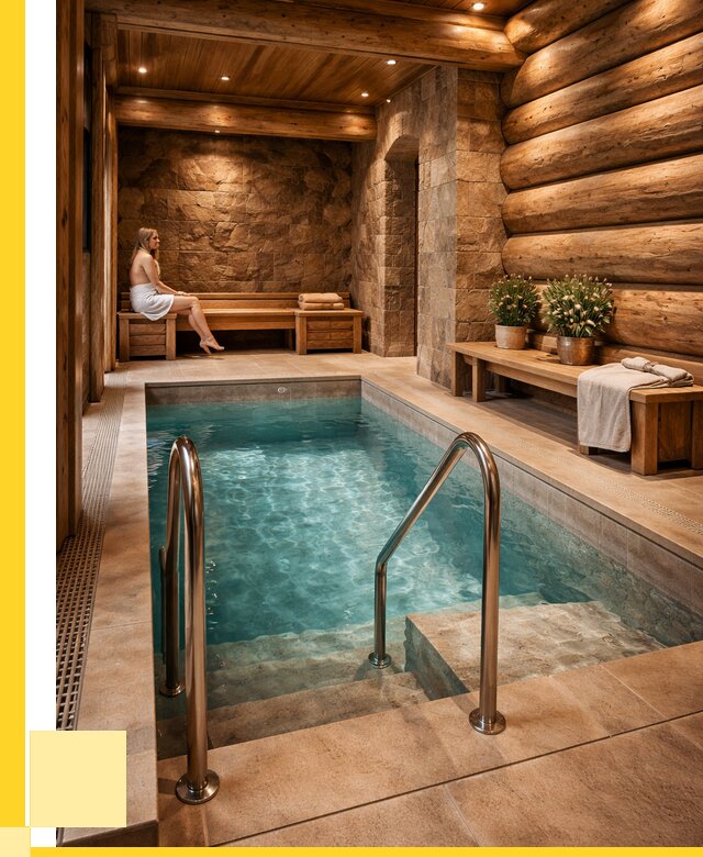 Аренда бани с бассейном в Балтийске от 1529250 р. | ЭриданБлт