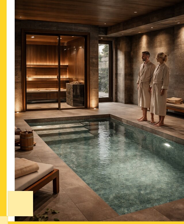 Сауна с большим бассейном в Балтийске от 1223400 р. ЭриданБлт