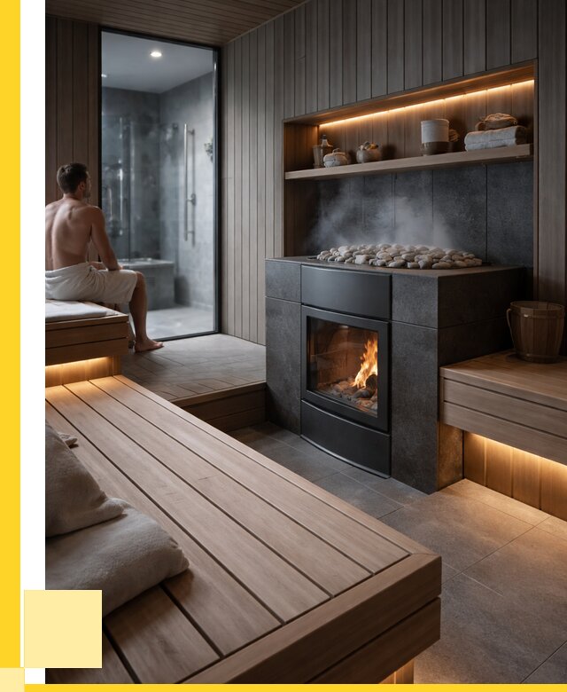 Проект сауны в частном доме в Балтийске от 35683 р. | ЭриданБлт
