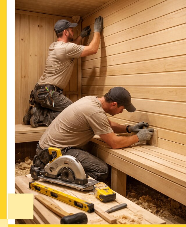 Обшивка саун вагонкой в Балтийске от 2549 р. | ЭриданБлт