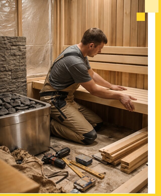 Сауны для дома под ключ с проектированием и монтажом в Балтийске