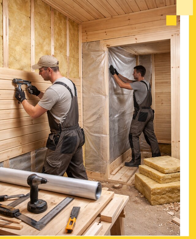 Бани под ключ в Балтийске с проектом и полным монтажом