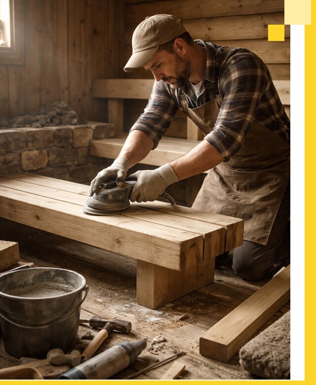 Ремонт бань под ключ в Балтийске с гарантией качества и сроков