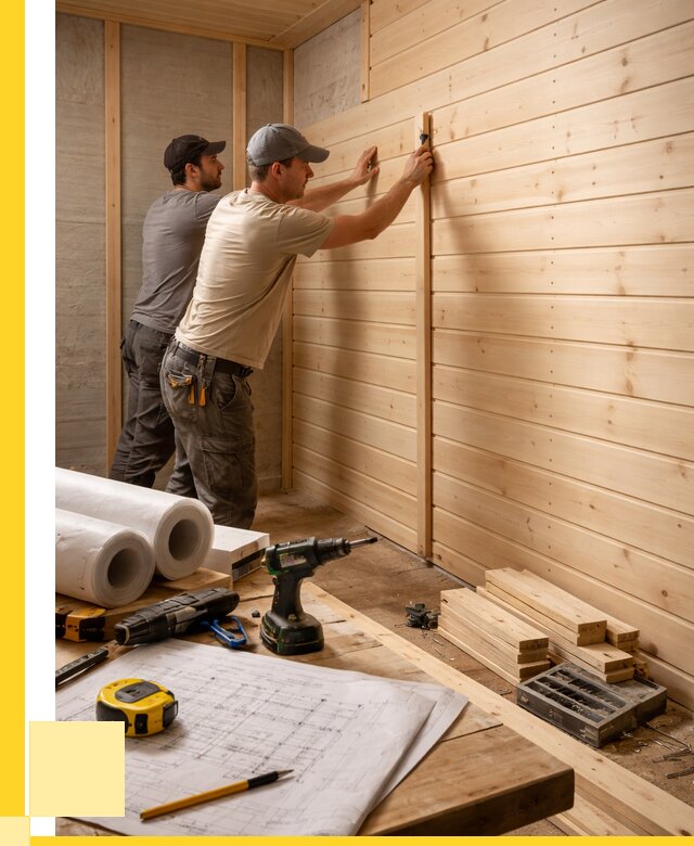 Обшивка бани вагонкой в Балтийске от 1223 р., ЭриданБлт