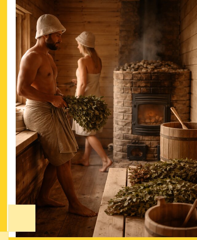 Русские бани в Балтийске: проекты и дизайн от 356825 р. | ЭриданБлт