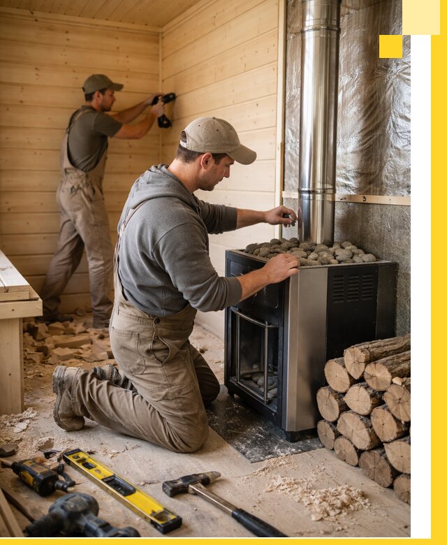 Строительство деревянных бань под ключ в Балтийске проекты и монтаж