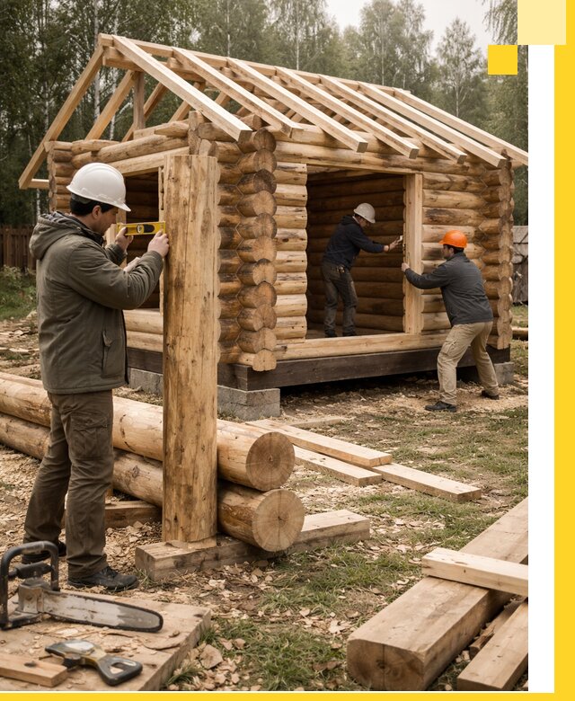 Строительство бань для дачи под ключ в Балтийске с доставкой и монтажом